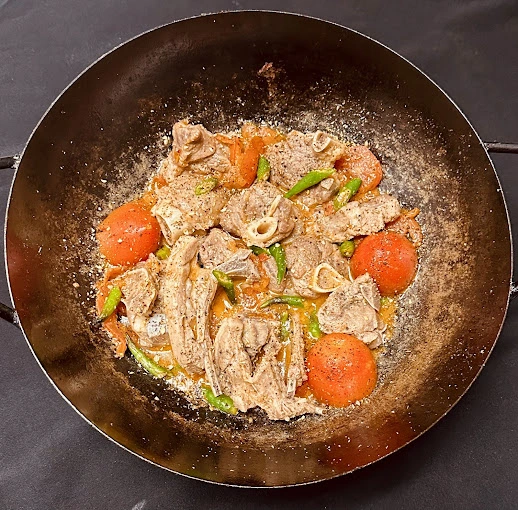 Delicious Peshawari Lamb Karahi in Edmonton, AB